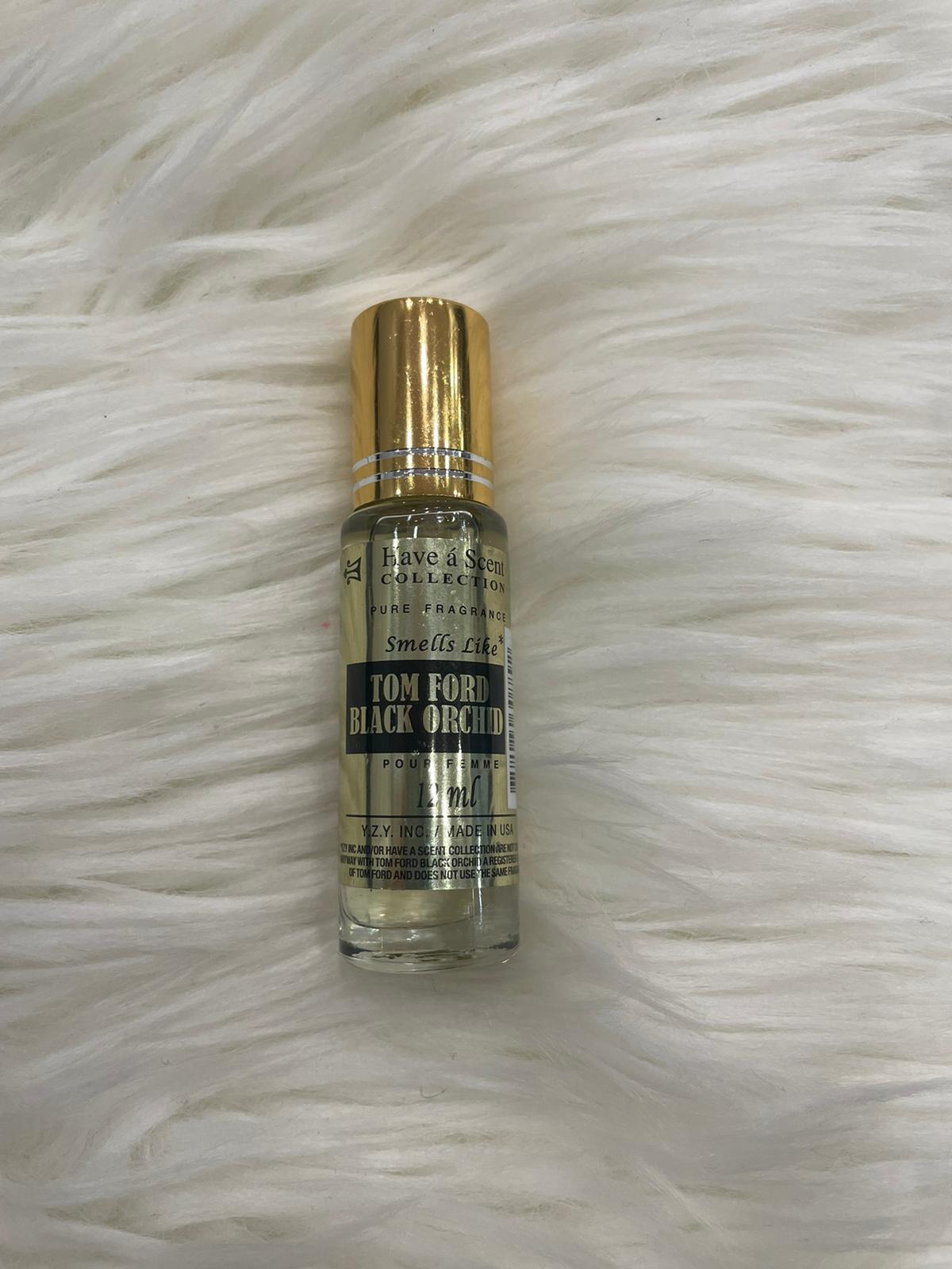 Tom Ford Black Orchid Roll-On Oil Perfume For Women 12ml Pure Fragrance Oil