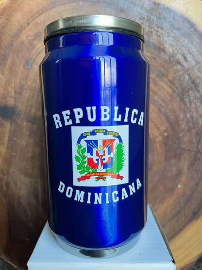 Thermal Tumbler with Dominican Republic Design - 8oz