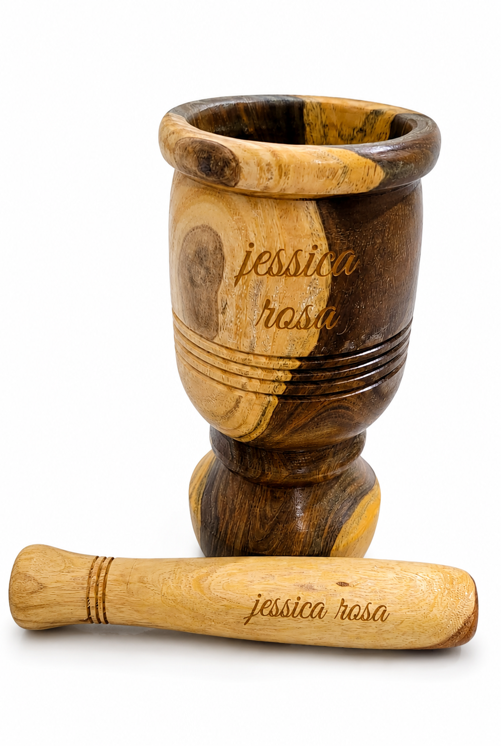 Artisan Dark Wood Mortar & Pestle – Premium "Pilón" Edition 🇩🇴