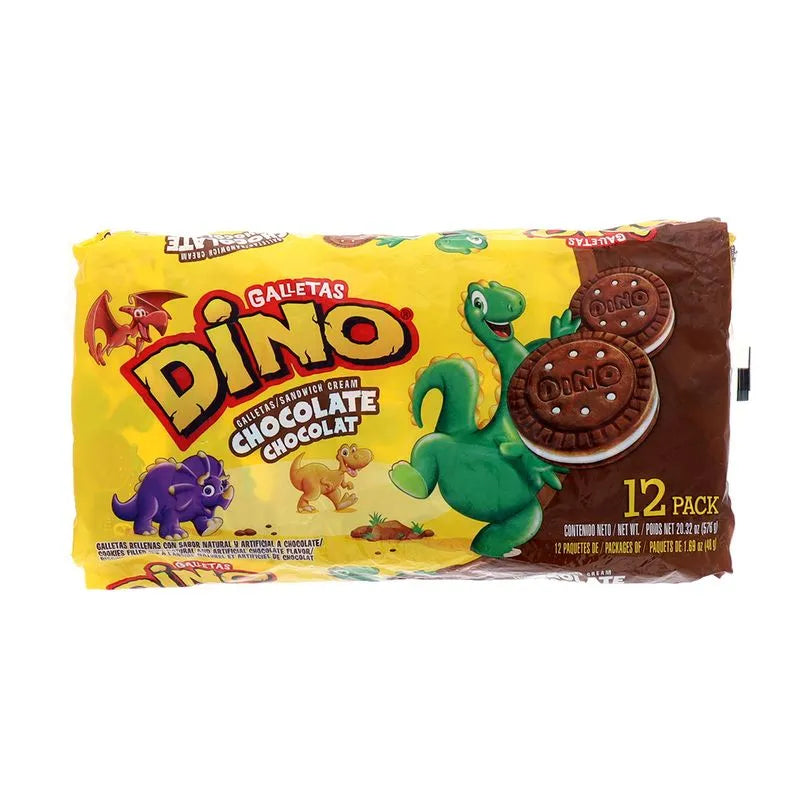 Paquete de galletas Dominicanas Dino (12 unidades)