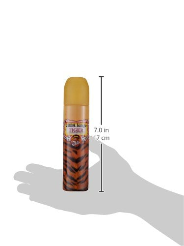 Set of 3 Perfume for Women Cuba Jungle Tiger, Cuba Chic and Cuba Trouble 3.3oz