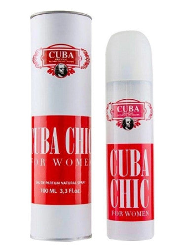 Set of 3 Perfume for Women Cuba Jungle Tiger, Cuba Chic and Cuba Trouble 3.3oz