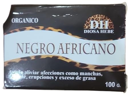 Diosa Hebe African Black Organic Soap100g