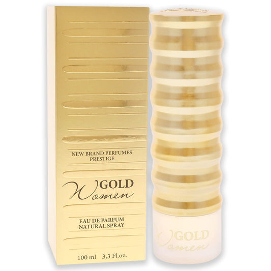 New Brand Gold Eau de Parfum Spray Women 3.3 oz