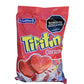 Tipitín Cherry Flavored Heart Shaped Candy Lollipops 25 Units