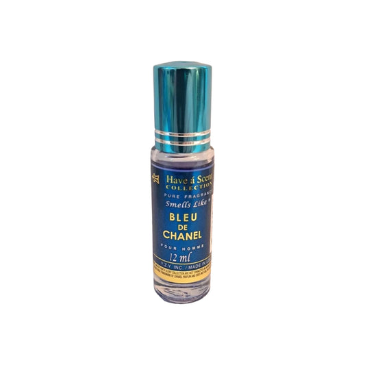 Bleu de Chanel Roll-On Oil Perfume For Men Pure Fragrance