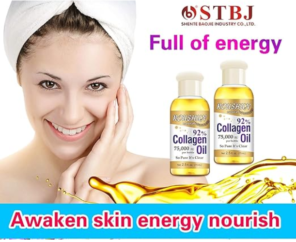 Wholesale Roushun 92% Collagen Oil 75,000 IU (75ML) (6 units)