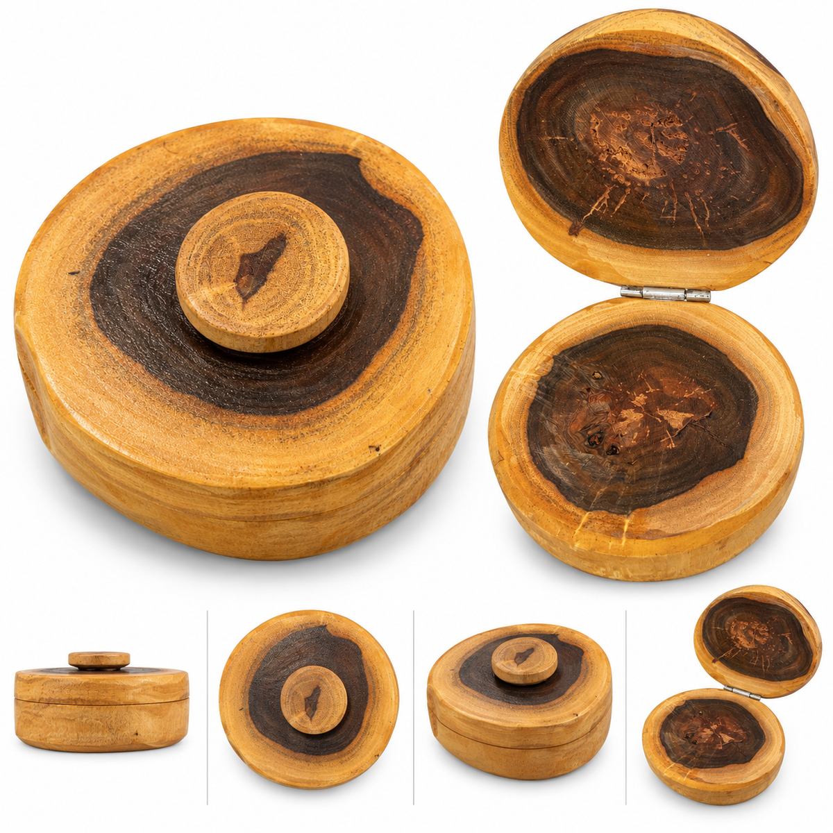 Traditional Wooden Masher – Dominican Pilón-Style Kitchen Tool & Décor