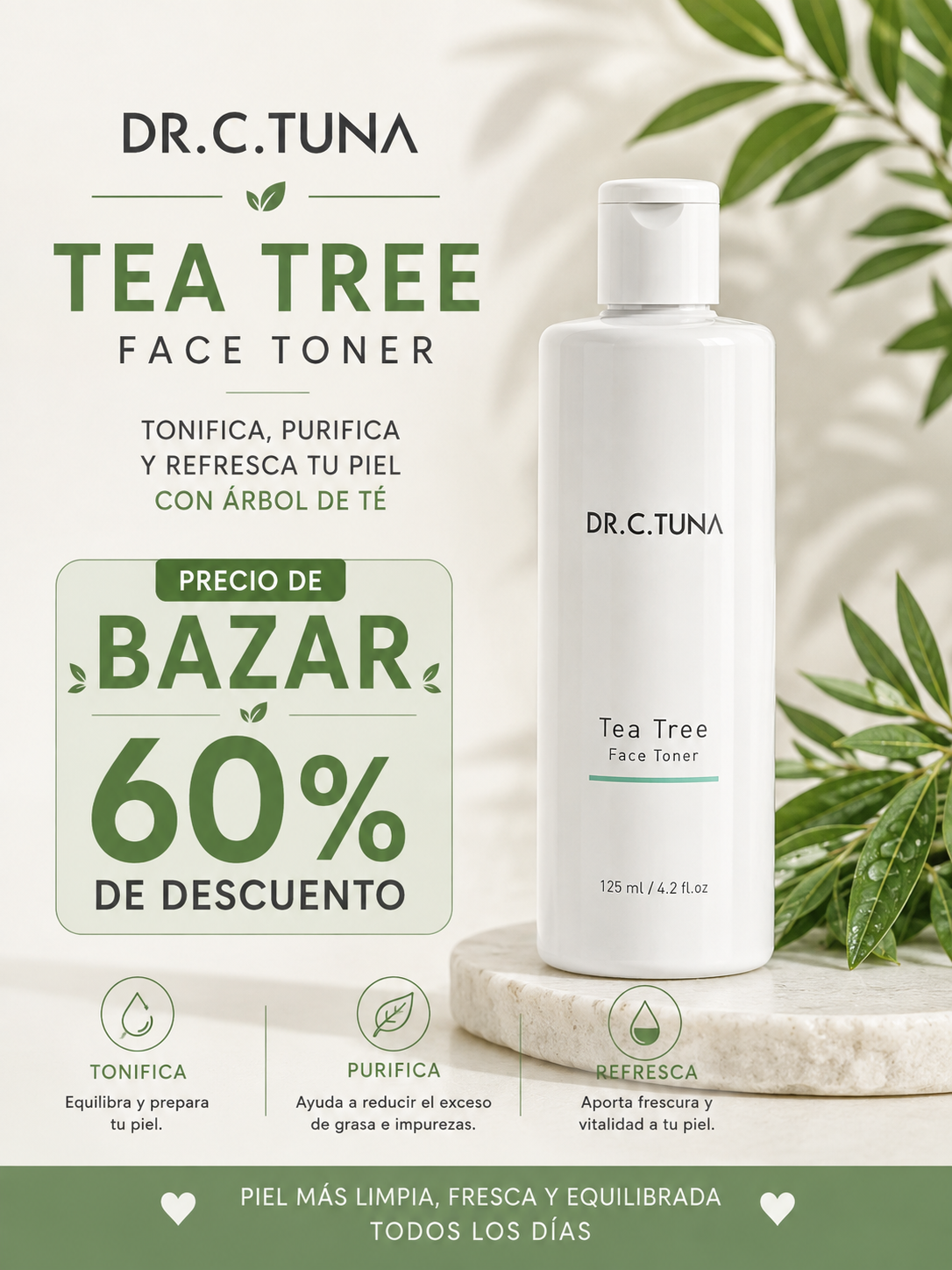 Dr. C. Tuna Tea Tree Toner – Bazaar Sale Edition (Up to 60% OFF)