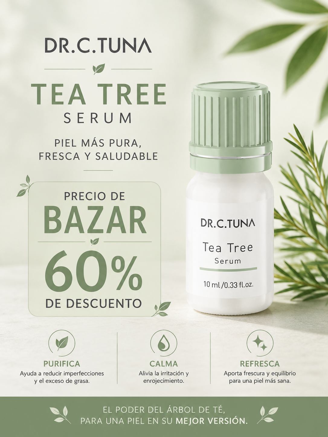 Dr. C. Tuna Tea Tree Serum – Bazaar Sale Edition (Up to 60% OFF)