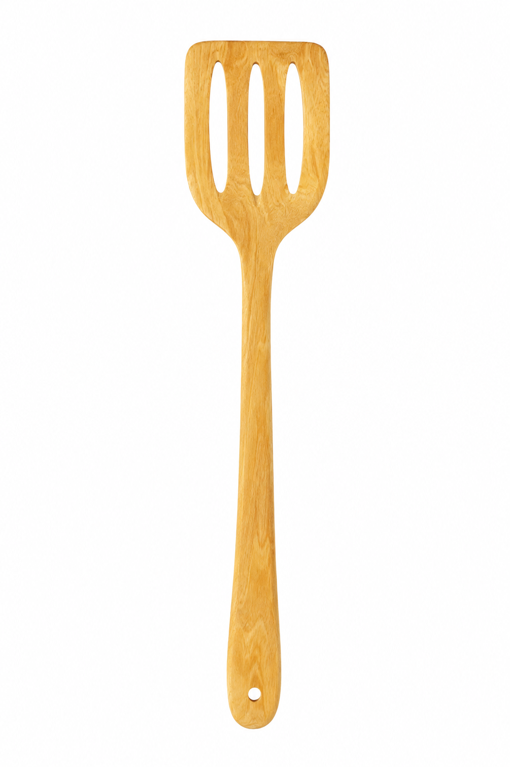 Dominican Guayacán Wood Slotted Spatula / Turner