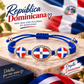 Dominican Republic Flag Adjustable Bracelet – Patriotic Heritage Jewelry