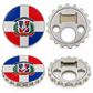 Dominican Republic Magnetic Bottle Opener – Fridge Magnet Souvenir Collection (Multiple Variants)