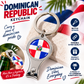 Dominican Republic Flag Keychain with Nail Clipper – 2-in-1 Souvenir