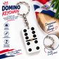 Dominican Domino Keychain – Classic Cultural Souvenir
