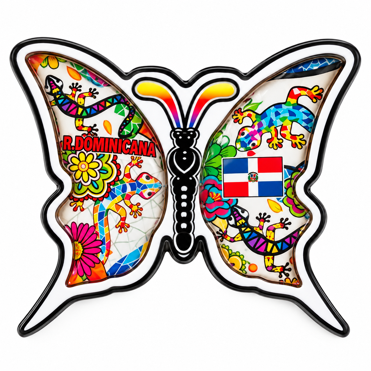Dominican Republic Tropical Fridge Magnets – 3 Designs