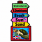 Dominican Republic Tropical Fridge Magnets – 3 Designs