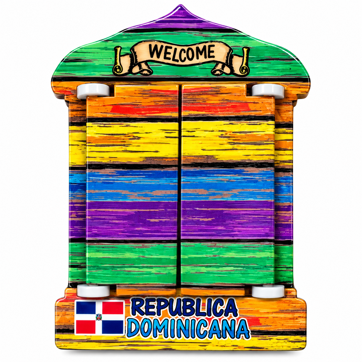 Dominican Republic Fridge Magnets – Tropical Souvenir Collection