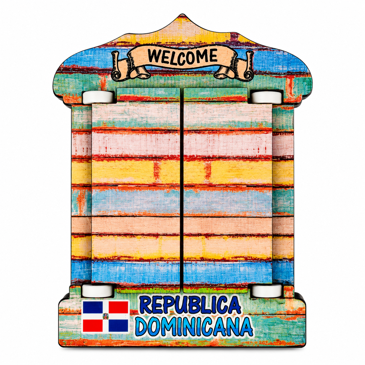 Dominican Republic Fridge Magnets – Tropical Collection 🇩🇴🌴