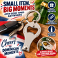 Multifunctional Metal Keychain – Bottle Opener & Nail Clipper