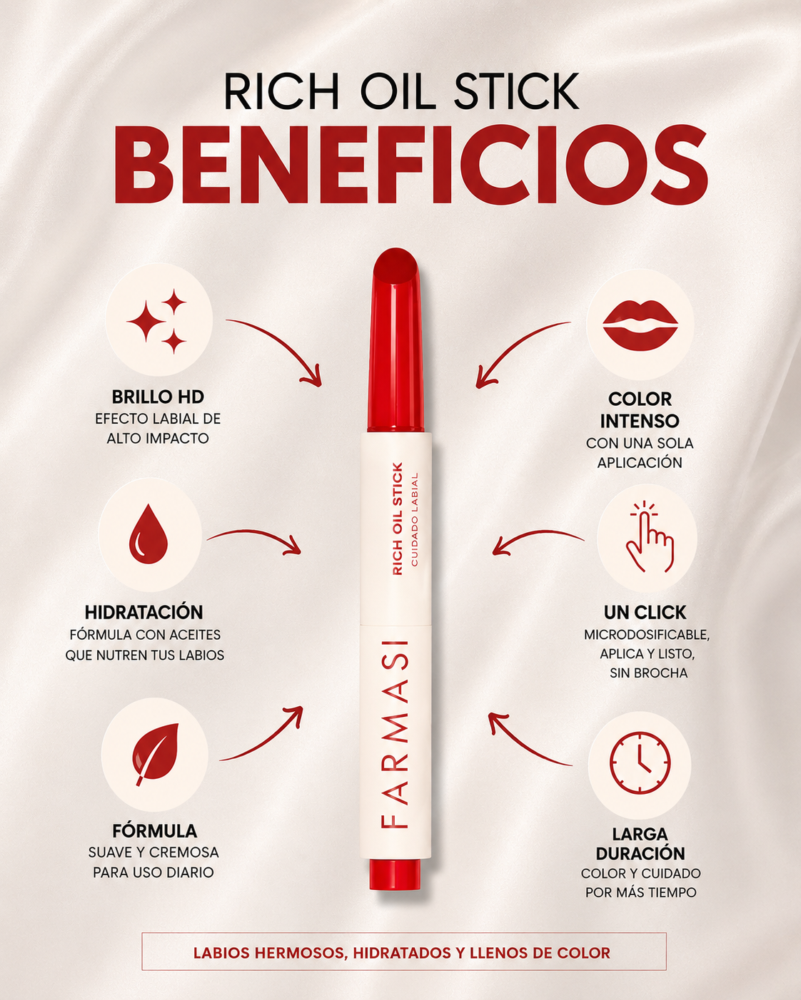 Farmasi Rich Oil Stick – Bazaar Sale Edition (Up to 60% OFF)