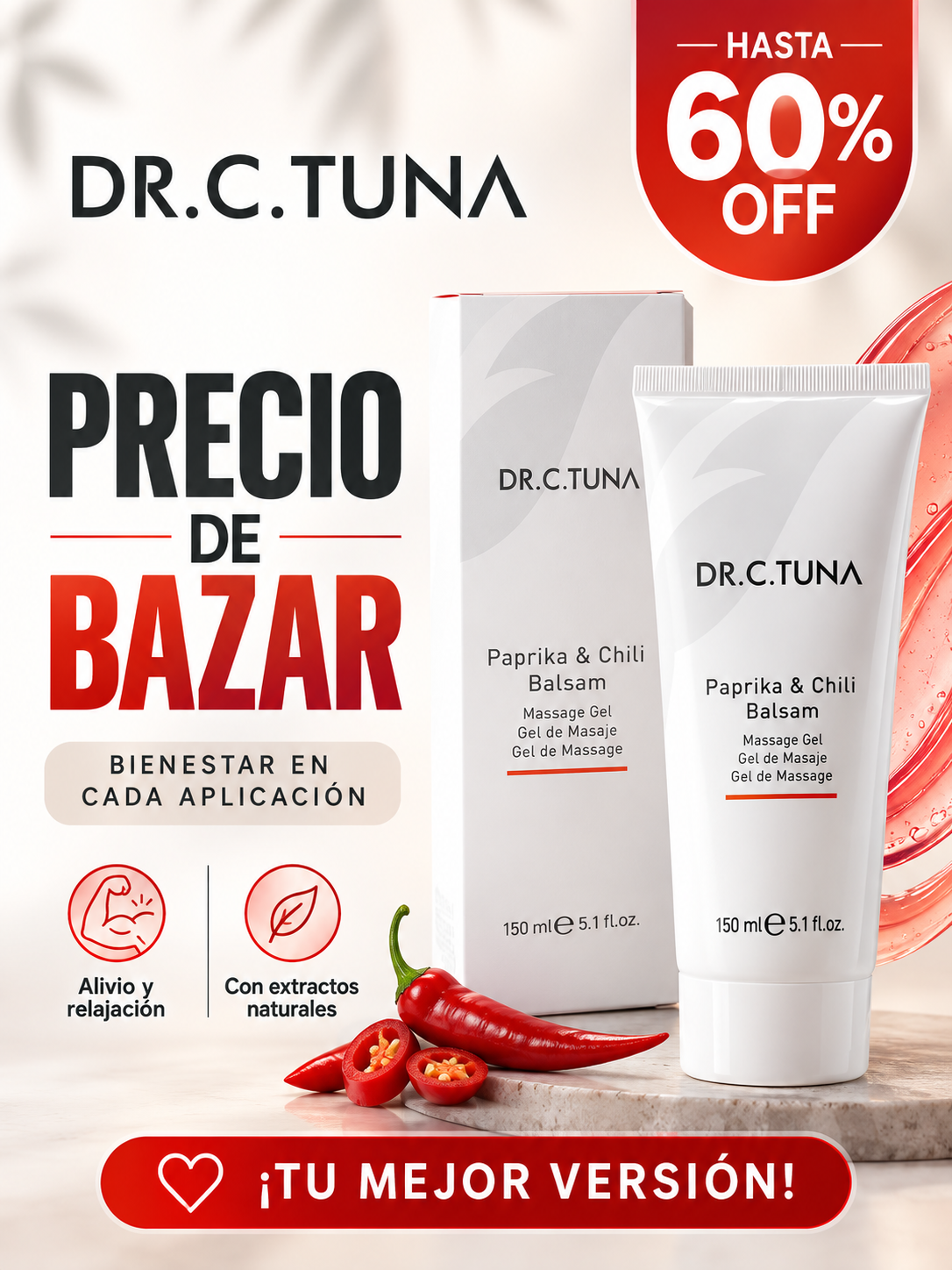 Dr. C. Tuna Paprika & Chili Balsam – Bazaar Sale Edition (Up to 60% OFF)