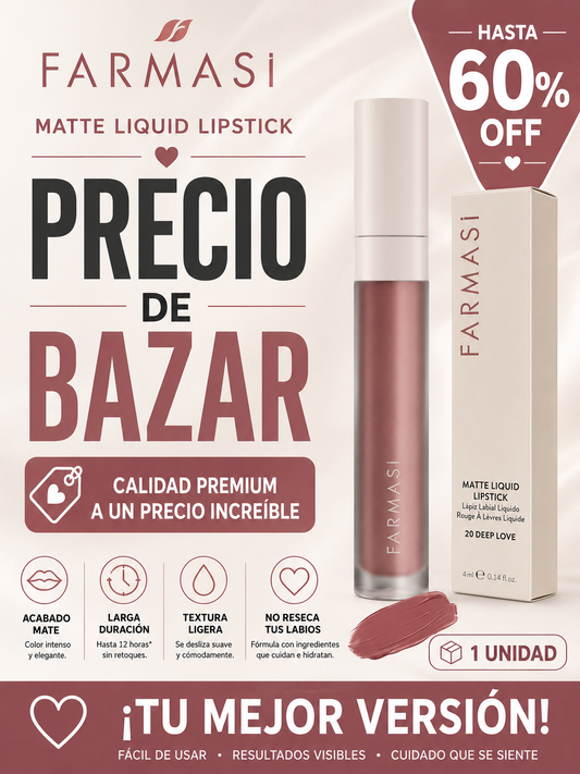 Farmasi Matte Liquid Lipstick (11 Mauve Pink) – Bazaar Sale Edition (Up to 60% OFF)