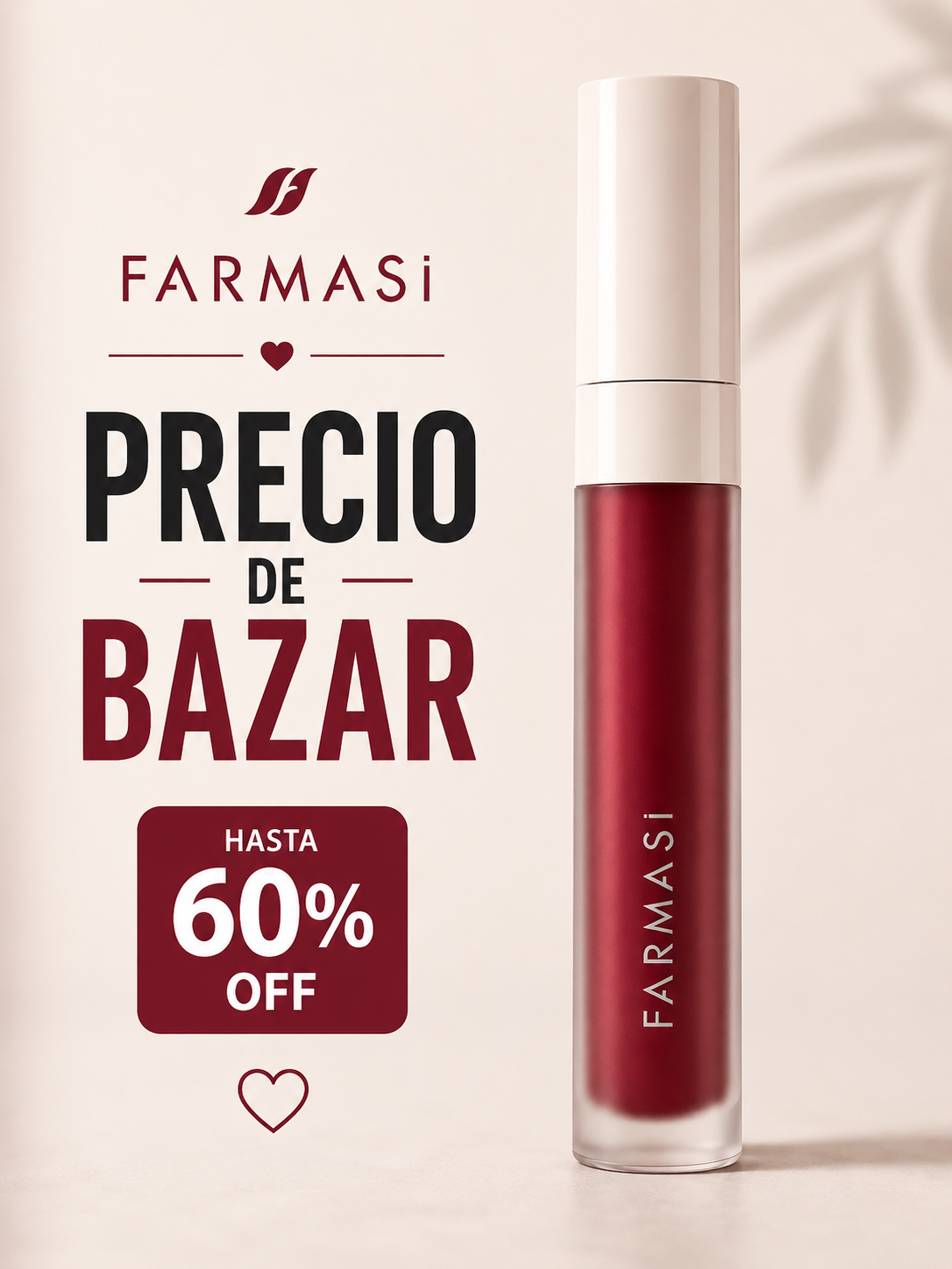 Farmasi Latina Lip Lacquer (04 Decidida) – Bazaar Sale Edition (Up to 60% OFF)