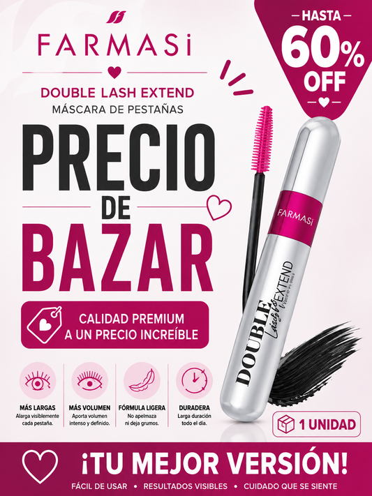 Farmasi Double Lash Extend Mascara – Bazaar Sale Edition (Up to 60% OFF)