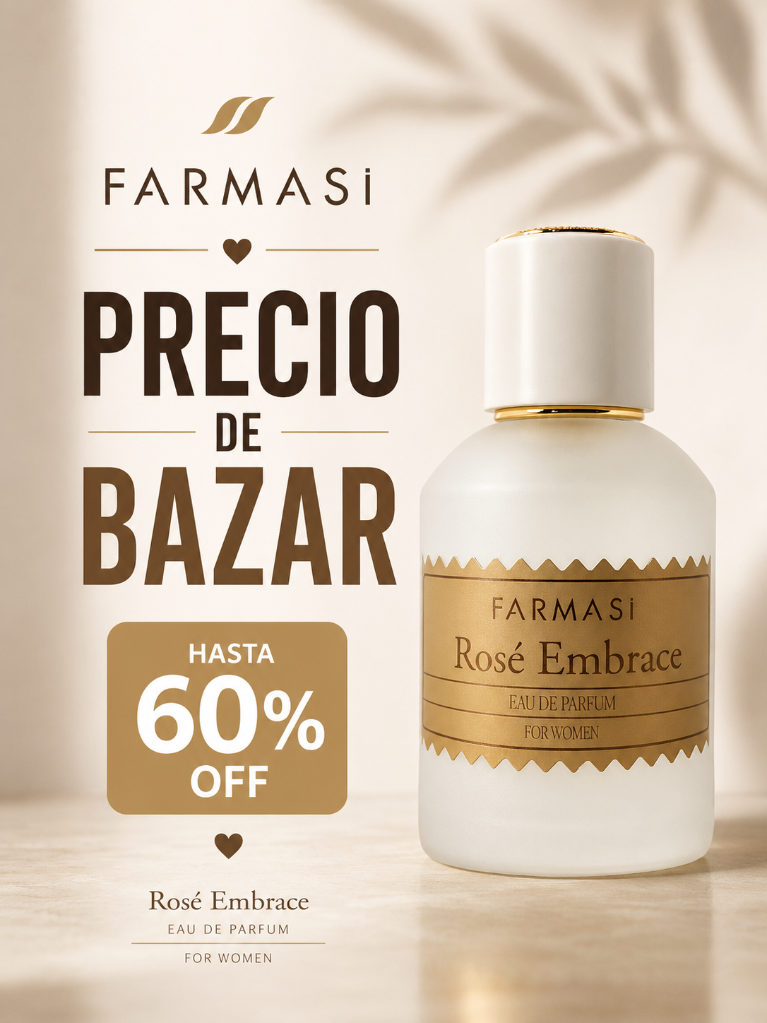 Farmasi Rosé Embrace Eau de Parfum – Bazaar Sale Edition (Up to 60% OFF)