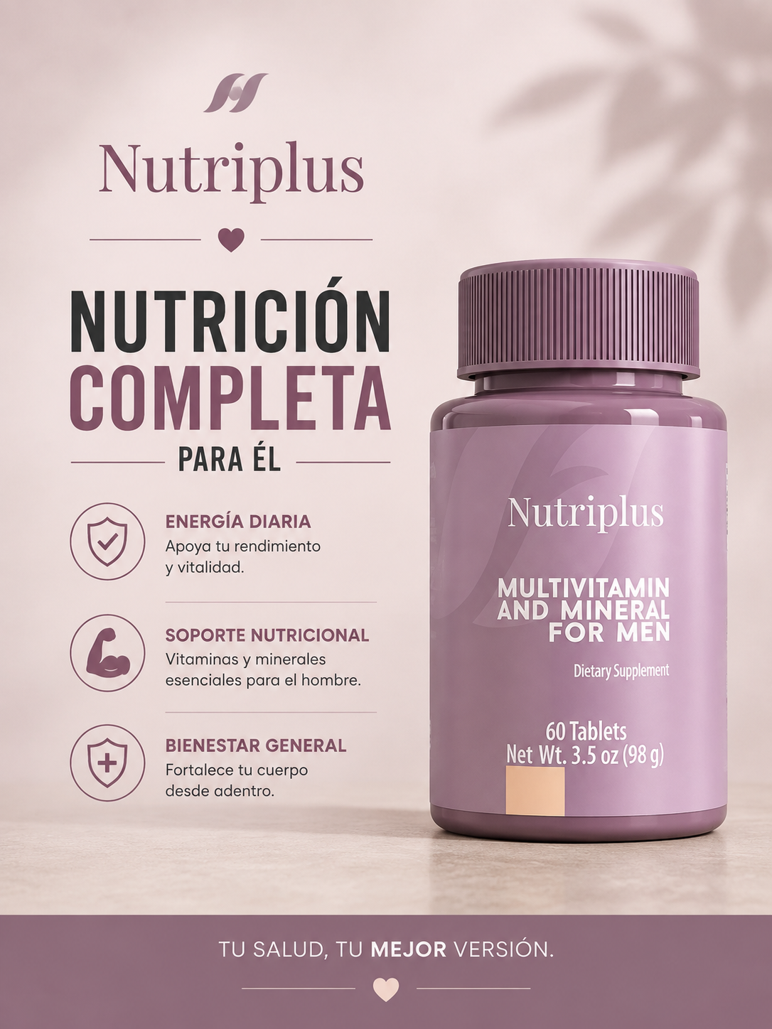 Nutriplus Multivitamin and Mineral for Men – Bazaar Sale Edition (Up to 60% OFF)