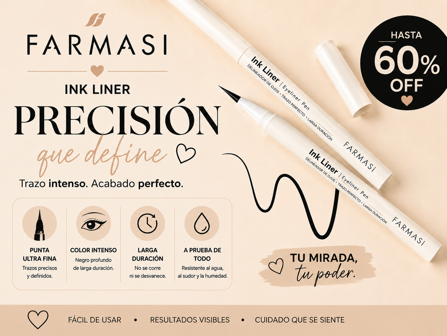Farmasi Ink Liner – Bazaar Sale Edition (Up to 60% OFF)