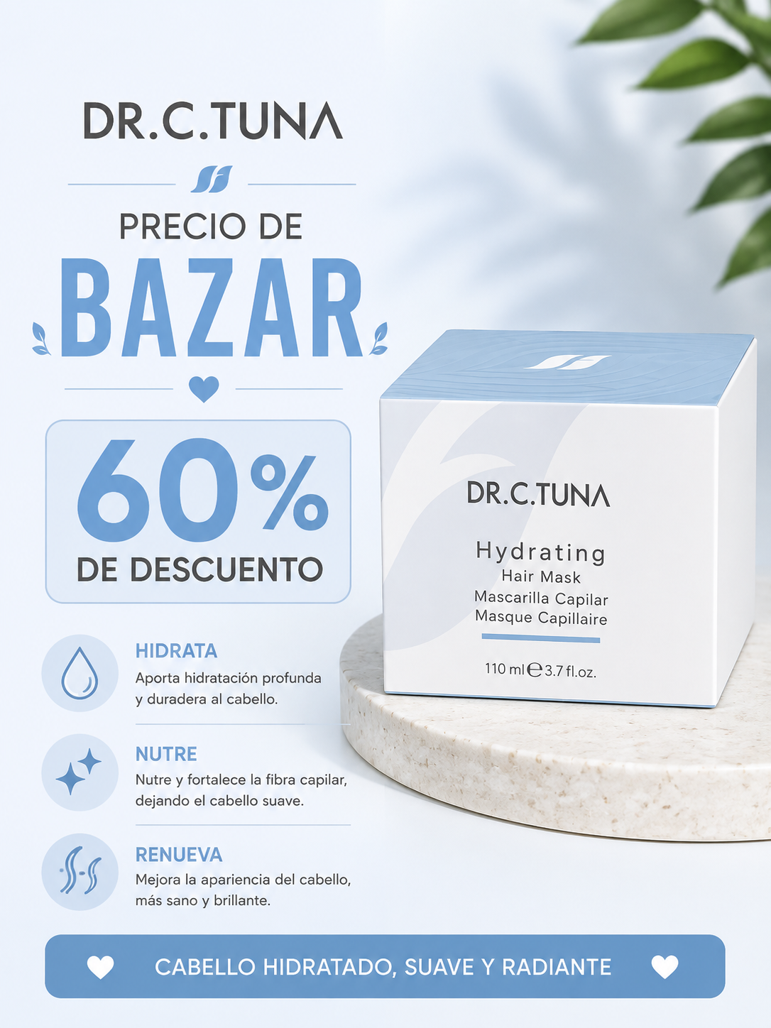 Dr. C. Tuna Hydrating Hair Mask – Bazaar Sale Edition (Up to 60% OFF)