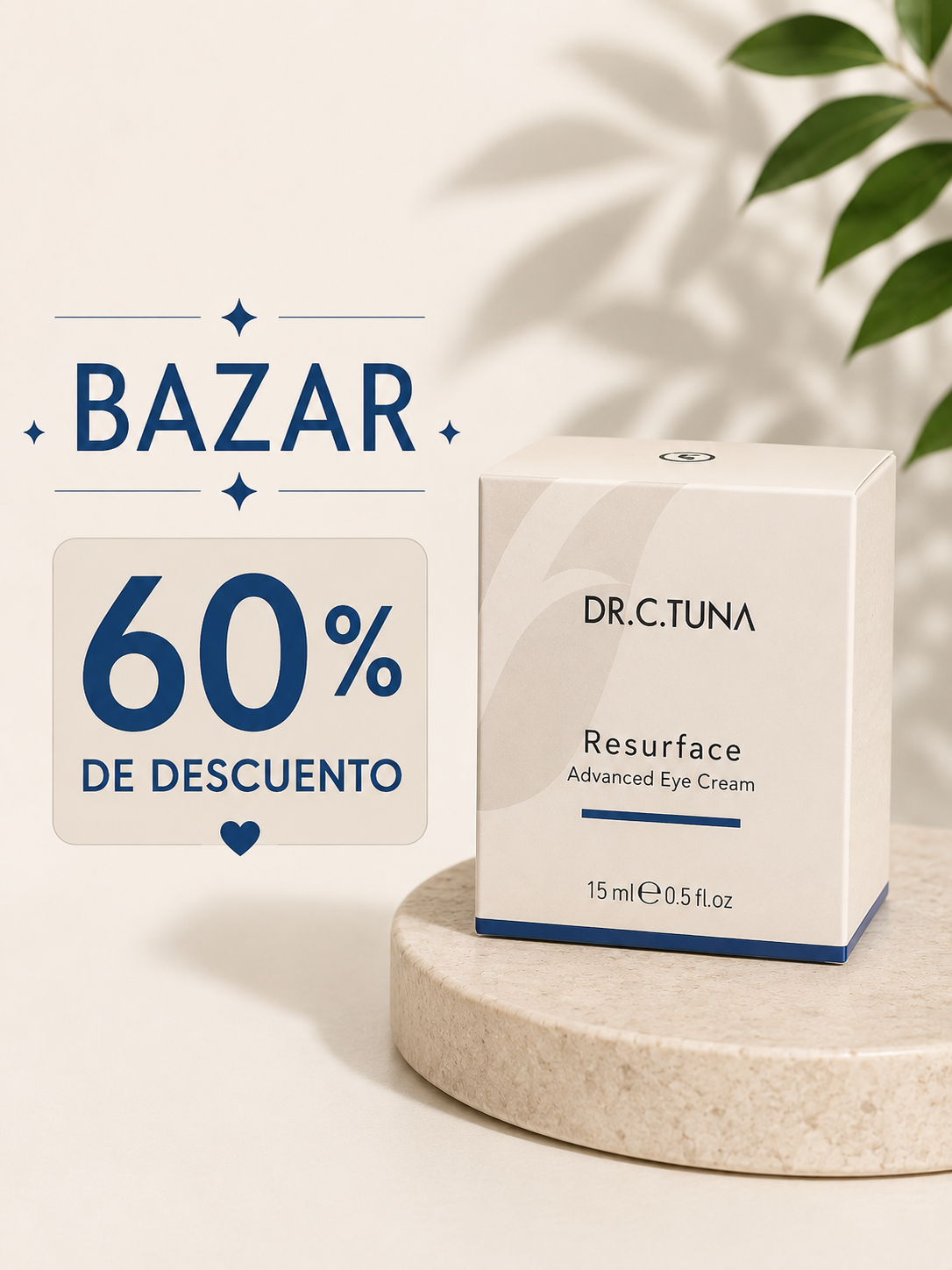 Dr. C. Tuna Resurface Advanced Eye Cream – Bazaar Sale Edition (Up to 60% OFF)