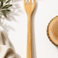 Dominican Guayacán Wood Long Serving Fork