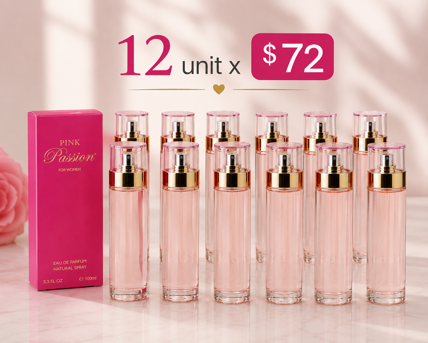 PINK PASSION 3.3 oz Eau de Parfum Spray para mujer