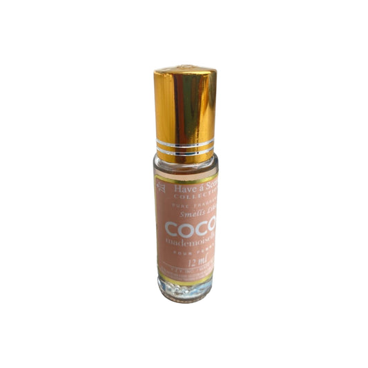 Coco Mademoiselle Roll-On Oil Perfume For Women 12ml Pure Fragrance Oil