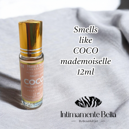 Coco Mademoiselle Roll-On Oil Perfume For Women 12ml Pure Fragrance Oil