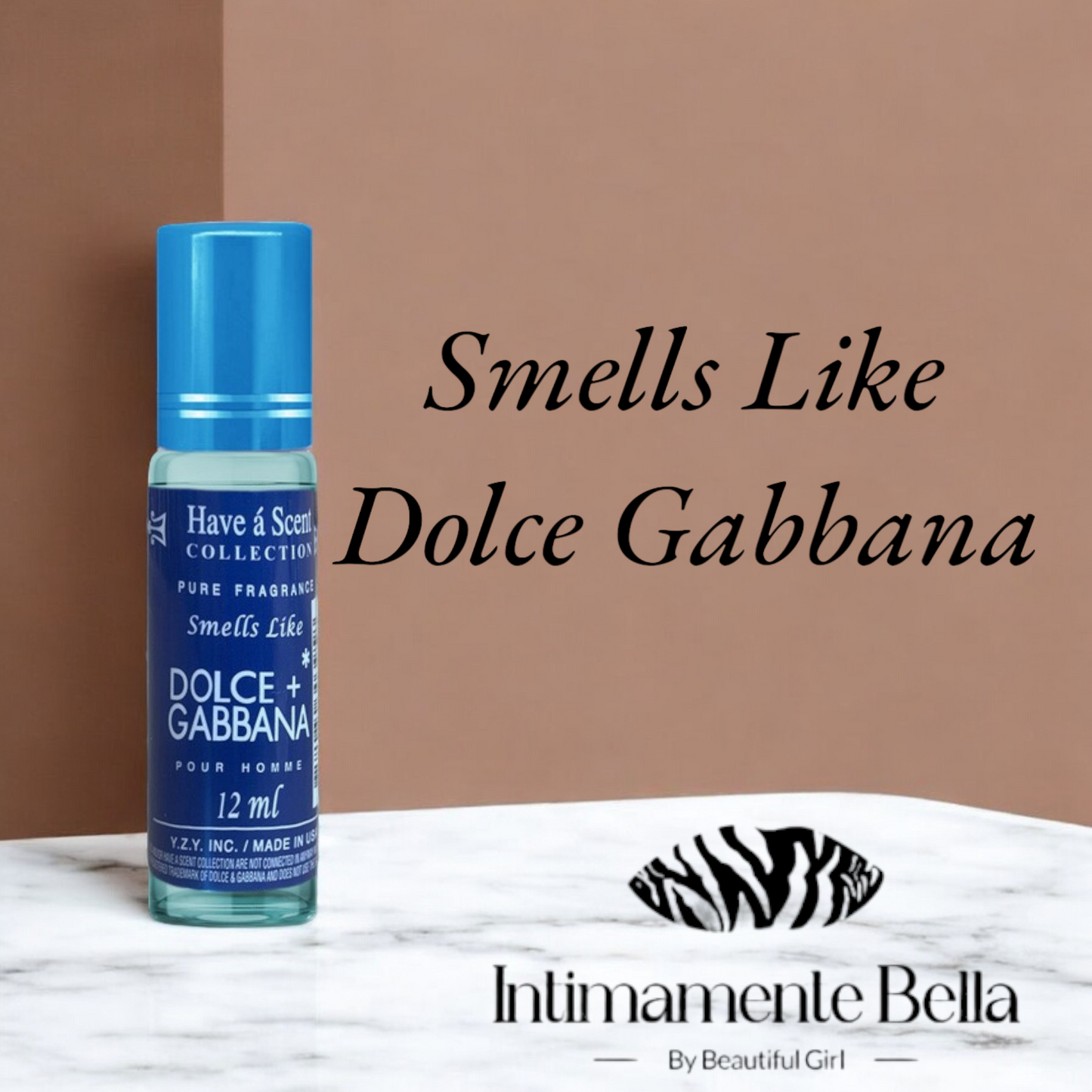Dolce Gabbana Roll On Oil Perfume For Men 12ml Pure Fragrance Oil