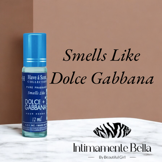 Dolce Gabbana Roll-On Oil Perfume For Men 12ml Pure Fragrance Oil travelsize