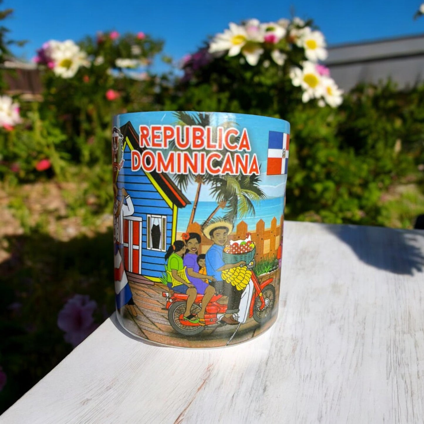 Taza termica paisaje Dominicano 6oz