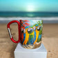 Taza termica de Republica Dominicana 6oz