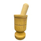 Dominican Wooden Pilon, 4.5 Inches Tall