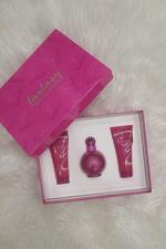 Fantasy Perfume Set Eau de Spray 100ml Body Souffle 100ml and Shower Gel 100ml