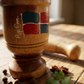 Artisanal Wooden Mortar - "Dominican Republic" Edition