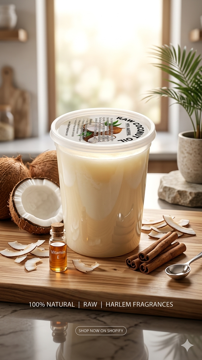 ACEITE DE COCO CRUDO 100% NATURAL