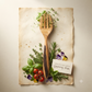 Dominican Guayacán Wood Serving Fork