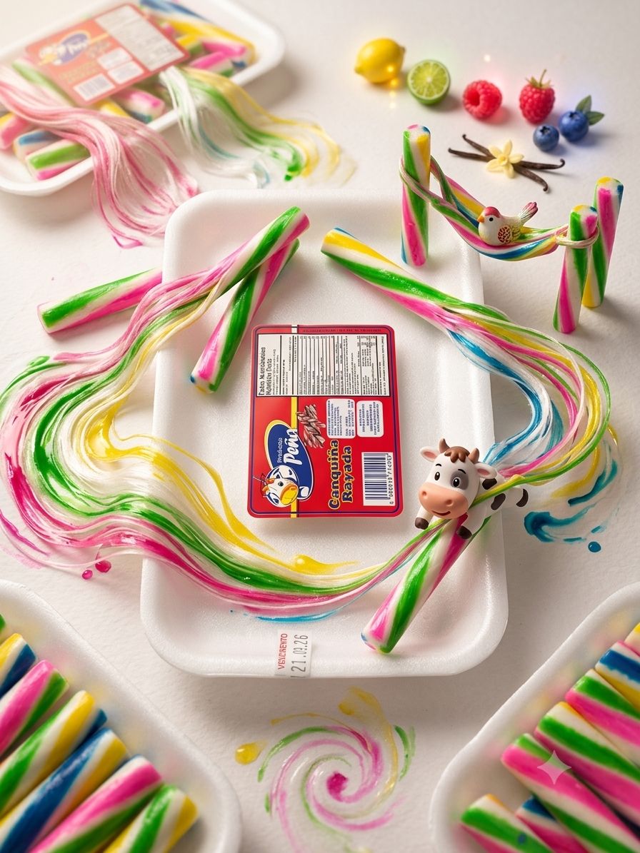 Traditional Rainbow Candy Sticks – Colorful, Sweet & Fun