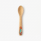 Handcrafted Set of 4 Hand-Painted Seahorse Motif Guayacán Wood Spoons