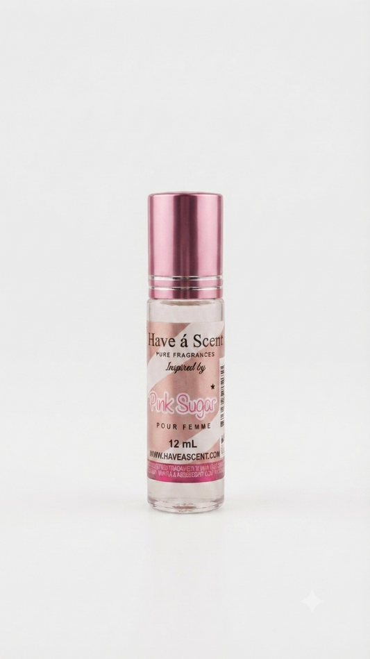 Roll-On Oil Perfume Inspired by "Pink Sugar" - 12ml | Sweet & Captivating Women's Fragrance